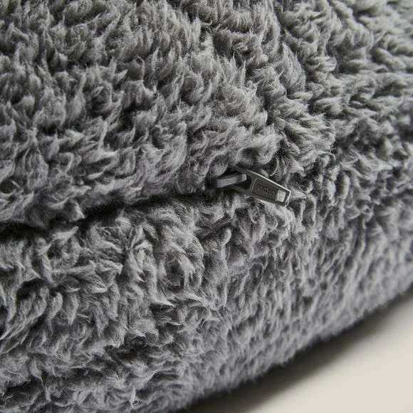 Cheapest 😍 Teddy Bear Teddy Bear Charcoal V-Shaped Cushion 🎁 7 Cheapest 😍 Teddy Bear Teddy Bear Charcoal V-Shaped Cushion 🎁 - Image 5