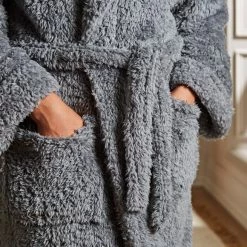 Buy ⭐ Teddy Bear Teddy Bear So Soft Charcoal 👗 Dressing Gown ❤️ -TEDDY BEAR Sales 30736103 alt04