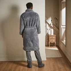 Buy ⭐ Teddy Bear Teddy Bear So Soft Charcoal 👗 Dressing Gown ❤️ -TEDDY BEAR Sales 30736103 alt06