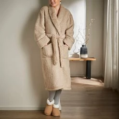 Deals 🔥 Teddy Bear Teddy Bear So Soft Taupe 👗 Dressing Gown 🛒 11 Deals 🔥 Teddy Bear Teddy Bear So Soft Taupe 👗 Dressing Gown 🛒 -TEDDY BEAR Sales 30736107 alt03