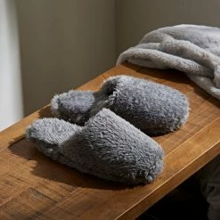 New ๐ Teddy Bear Teddy Bear Charcoal Slippers ๐
