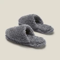 New ๐ Teddy Bear Teddy Bear Charcoal Slippers ๐ 10 New ๐ Teddy Bear Teddy Bear Charcoal Slippers ๐ -TEDDY BEAR Sales 30736122 alt03