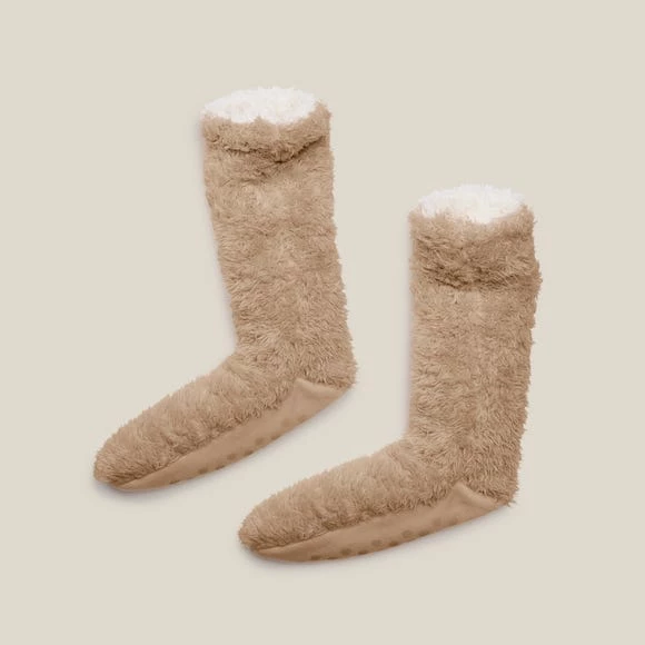 Coupon ❤️ Teddy Bear Teddy Bear Taupe 🧦 Socks ✨ 4 Coupon ❤️ Teddy Bear Teddy Bear Taupe 🧦 Socks ✨ - Image 2