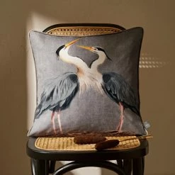 Coupon 🛒 Natural History Museum Heron Cushion 👏
