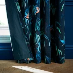 Buy 👍 Natural History Museum Kingfisher Peacock Eyelet Curtains ❤️ -TEDDY BEAR Sales 30754738 alt06