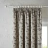 Budget 💯 Natural History Museum Nature's Study Natural Pencil Pleat Curtains 🎉 -TEDDY BEAR Sales 30754794