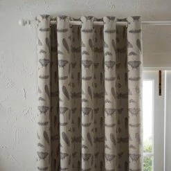Hot Sale 💯 Natural History Museum Nature's Study Natural Eyelet Curtains 🔥