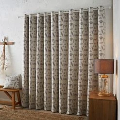 Hot Sale 💯 Natural History Museum Nature's Study Natural Eyelet Curtains 🔥 -TEDDY BEAR Sales 30755540 alt04