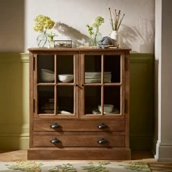 Buy ✨ Natural History Museum Tall Glazed Display Cabinet 😀