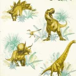 Best reviews of 😀 Natural History Museum All About Dinosaurs White Wallpaper ❤️ -TEDDY BEAR Sales 30757432 alt01
