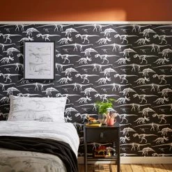 Wholesale 🎉 Natural History Museum Fossil Forager Black Wallpaper 🌟
