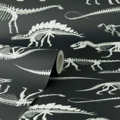 Wholesale 🎉 Natural History Museum Fossil Forager Black Wallpaper 🌟 -TEDDY BEAR Sales 30757433 alt02