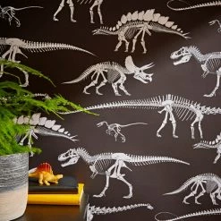 Wholesale 🎉 Natural History Museum Fossil Forager Black Wallpaper 🌟 -TEDDY BEAR Sales 30757433 alt04