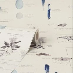 Cheap 🌟 Natural History Museum Nature’s Study White Wallpaper 😍 -TEDDY BEAR Sales 30757434 alt02