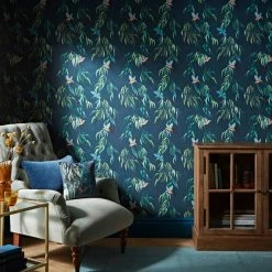 Best Sale 😉 Natural History Museum Waterside Blue Wallpaper ⌛