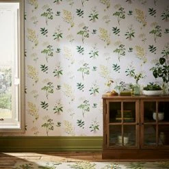 TEDDY BEAR Sales 29 Discount ⭐ Natural History Museum Marsh Botanical White Wallpaper 💯