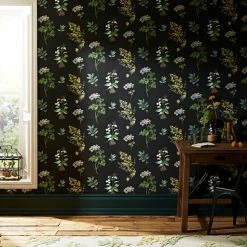 TEDDY BEAR Sales 31 Promo 💯 Natural History Museum Marsh Botanical Black Wallpaper 🛒