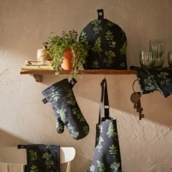 Promo 😍 Natural History Museum Marsh Botanical Print Single Oven Glove 🧨 -TEDDY BEAR Sales 30764589 alt01