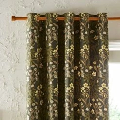 Best deal ⌛ Natural History Museum Meadow Floral Natural Eyelet Curtains 🛒