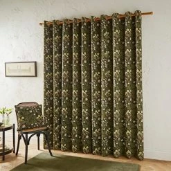 Best deal ⌛ Natural History Museum Meadow Floral Natural Eyelet Curtains 🛒 -TEDDY BEAR Sales 30769664 alt04