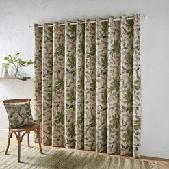 Best deal ⭐ Natural History Museum Arboretum Natural Eyelet Curtains 💯 -TEDDY BEAR Sales 30770213 alt04
