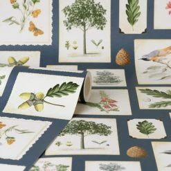 Wholesale ❤️ Natural History Museum Woodland Journal Wallpaper 🧨 -TEDDY BEAR Sales 30770442 alt02