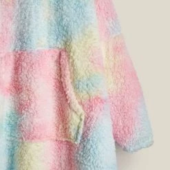 Wholesale 🎁 Teddy Bear Printed Rainbow Fleece Oversized Blanket Hoodie 😍 10 Wholesale 🎁 Teddy Bear Printed Rainbow Fleece Oversized Blanket Hoodie 😍 -TEDDY BEAR Sales 30770991 alt03