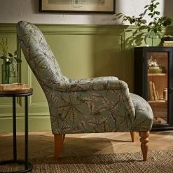 Cheap 🤩 The Edited Life Bibury Button Back Chair Arboretum Print ✨ -TEDDY BEAR Sales 30786681 alt02