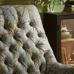 Cheap 🤩 The Edited Life Bibury Button Back Chair Arboretum Print ✨ -TEDDY BEAR Sales 30786681 alt04
