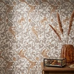 Budget 🛒 Natural History Museum Romanesque Cream Wallpaper ❤️ -TEDDY BEAR Sales 30788635 alt01