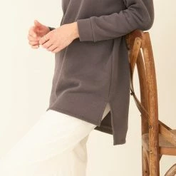 Deals 👏 Dunelm Pia Luxury Soft Collar Sweater ⌛ -TEDDY BEAR Sales 30801869 alt02