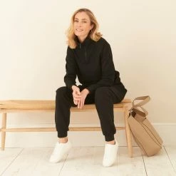 Deals 😉 Dunelm Ruby Luxury Soft Touch Half Zip Loungewear Sweater 🤩