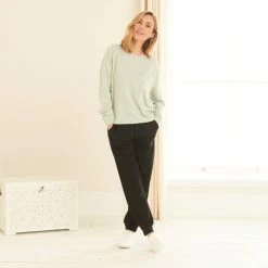 Wholesale 🎁 Dunelm Molly Soft Touch Marl Loungewear Top 😉 -TEDDY BEAR Sales 30802012 alt02